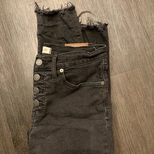 Madewell - 9 in Skinny High Rise - Berkeley Black